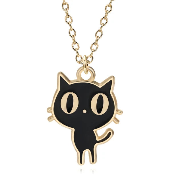 Halsband, Katt (Svart/Vit)