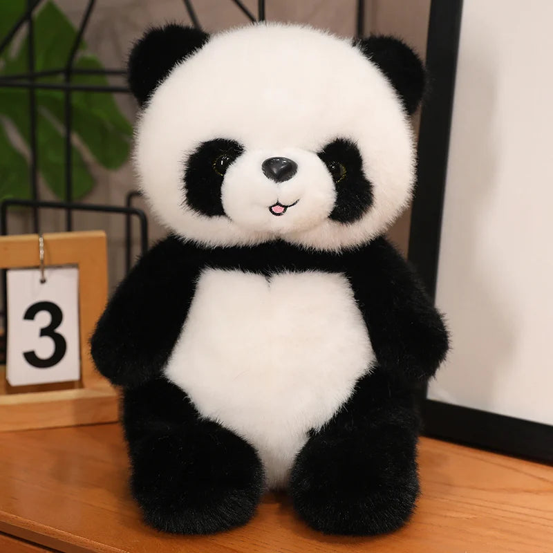 Fluffig panda (30 cm)