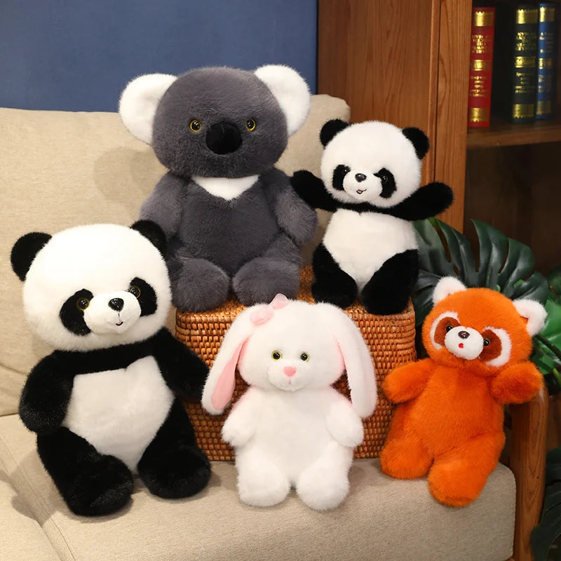 Fluffig panda (30 cm)