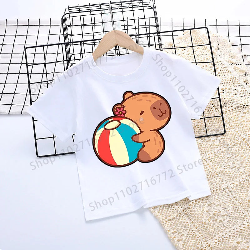 Kapybara, T-Shirt (Barn)