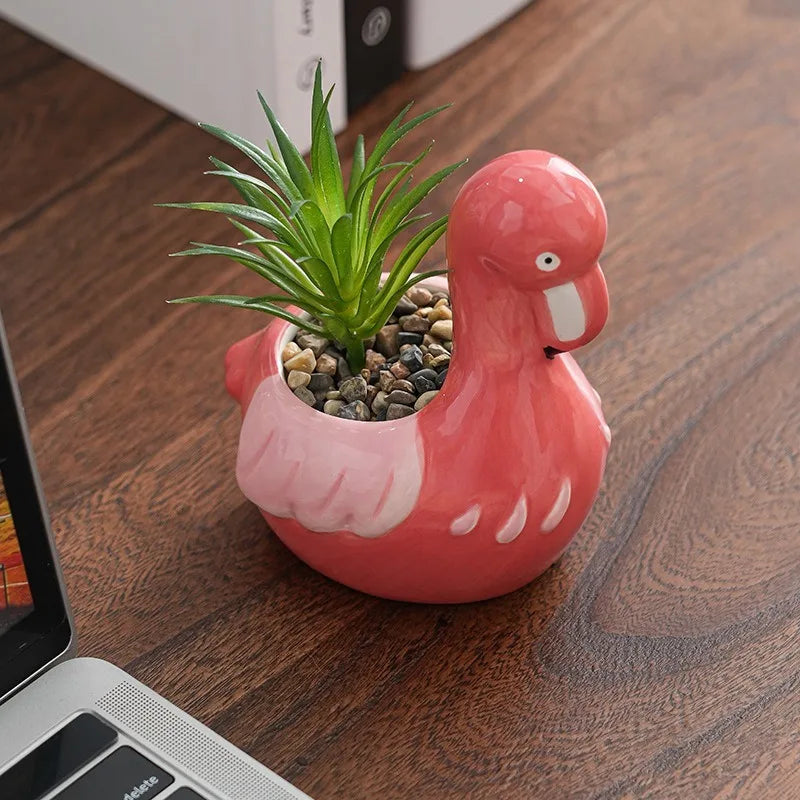 Söta djur i keramik