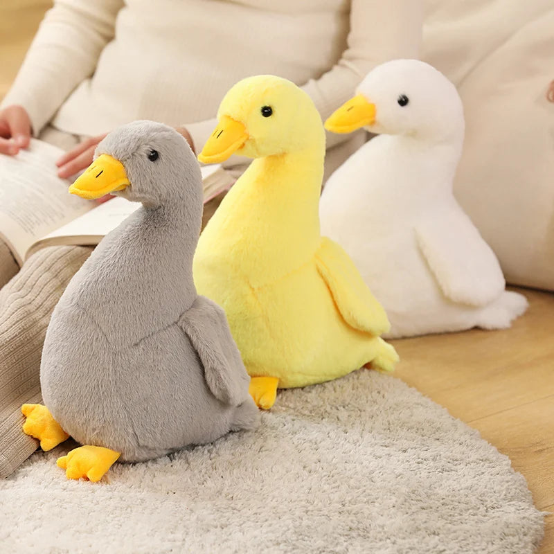 Anka, Gul & Vit (32 cm)