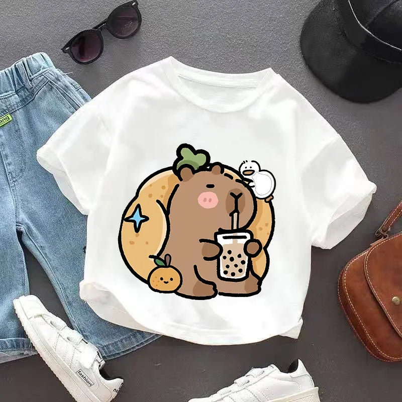 Kapybara, T-Shirt (Barn)