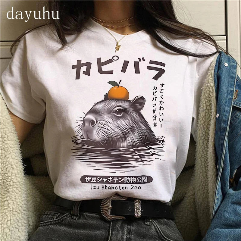 Capybara T-Shirts (Olika typer)