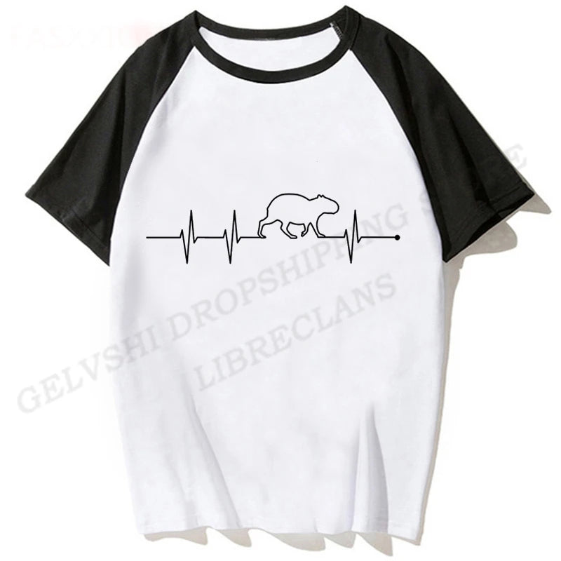 Kapybara T-shirts med tryck (Barn)