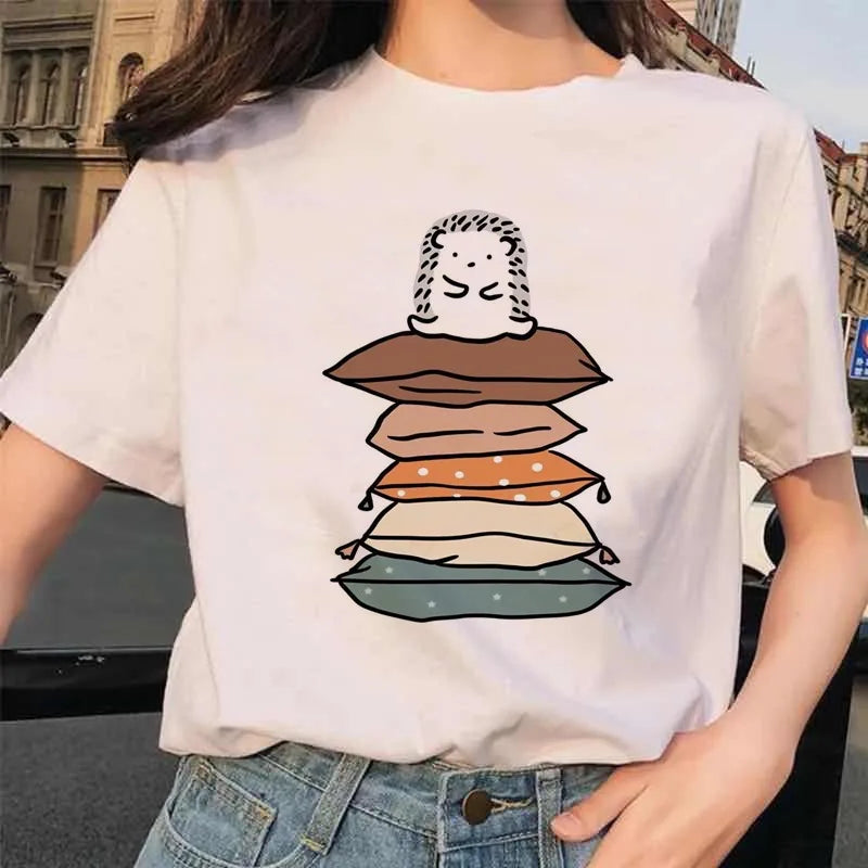 T-Shirts med igelkottar (Vuxen)
