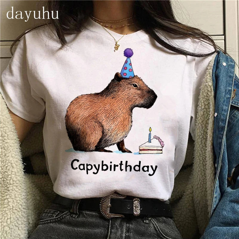 Capybara T-Shirts (Olika typer)