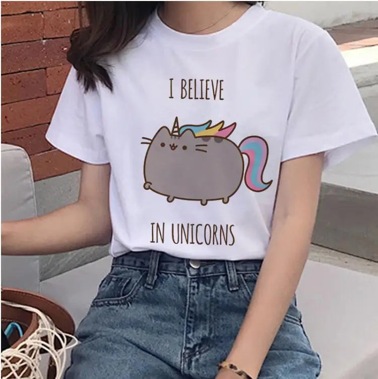 Pusheen Katt, T-shirt