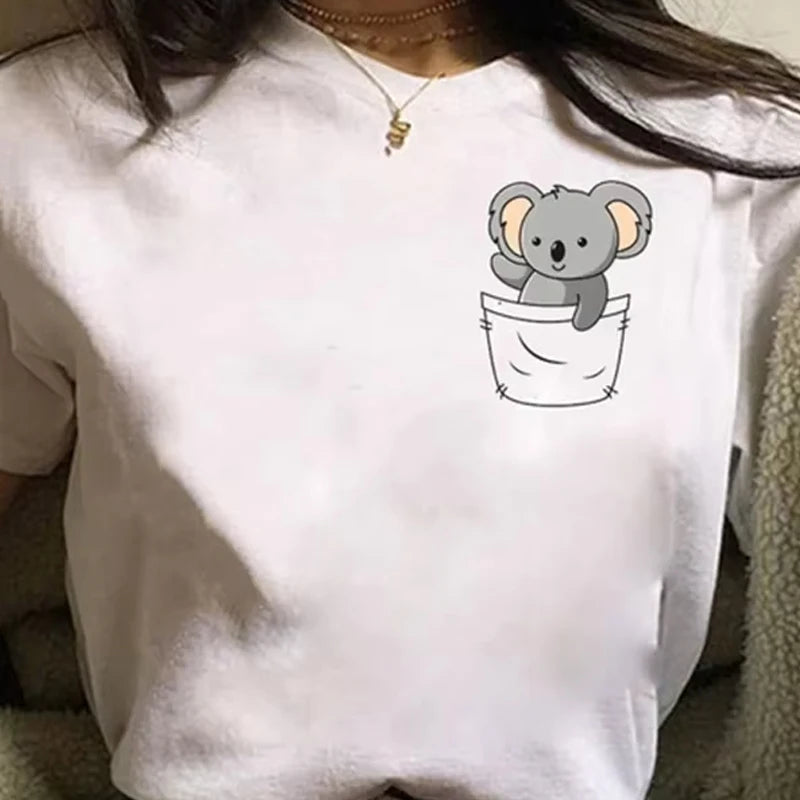 T-Shirt (Koala i fickan)