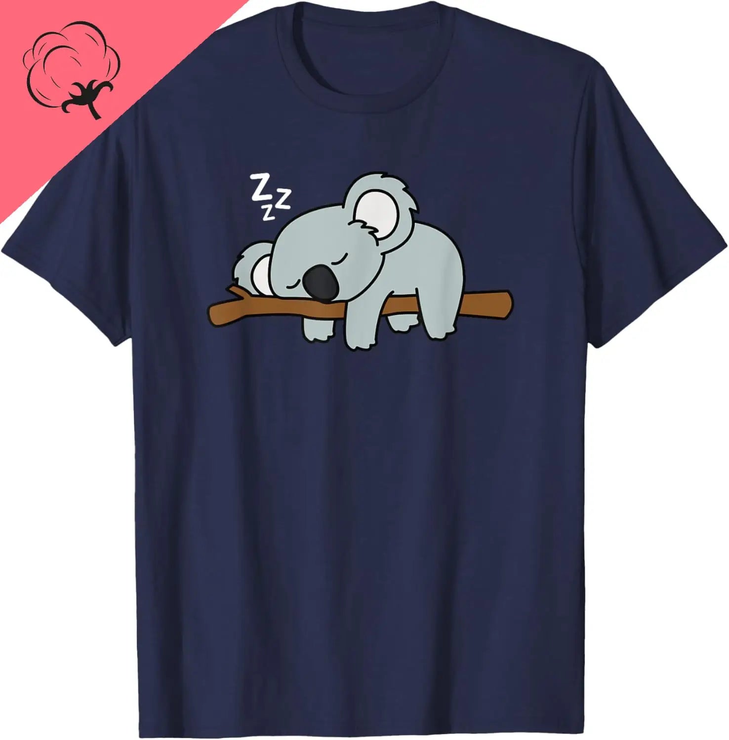 T-shirt med sovande koalabjörn
