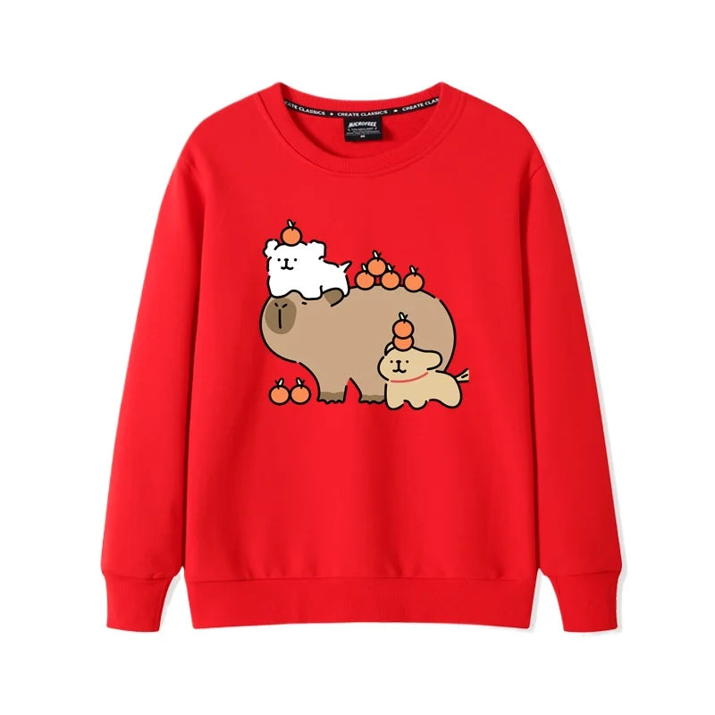 Kapybara med apelsin & vänner