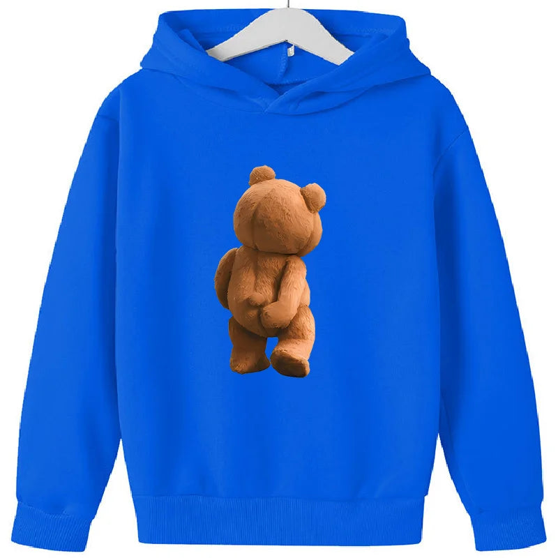 Teddybjörn kliar sig - Hoodie (Barn)