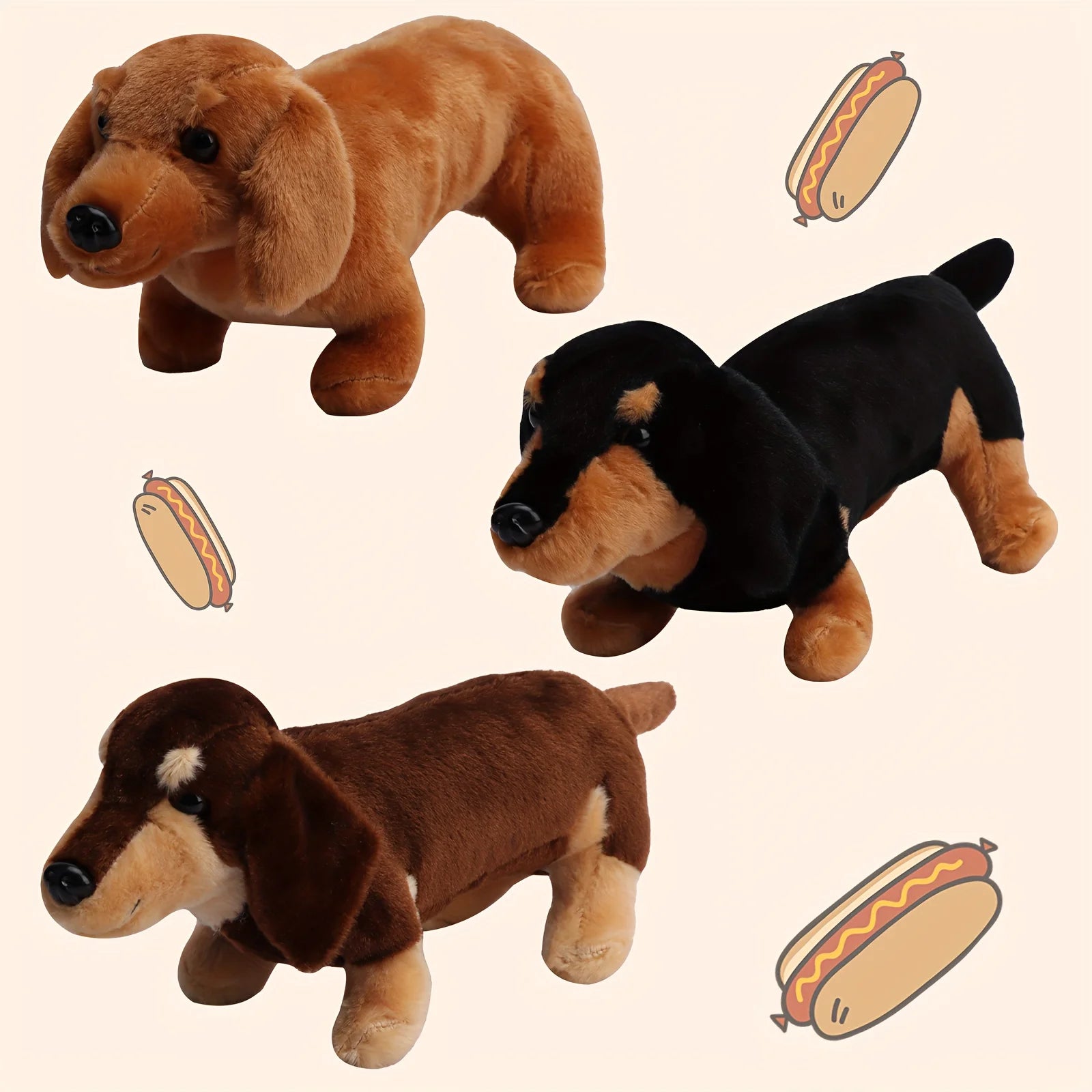 Mjukisdjur (Taxhund) - 32 cm