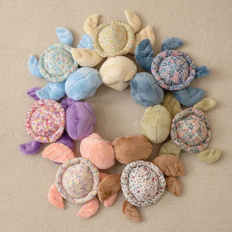 Sköldpaddor med färg