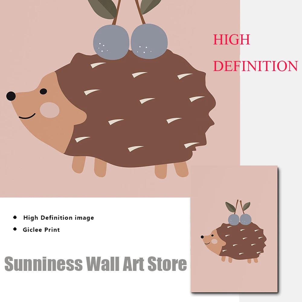 Svenska skogsdjur - Tavlor