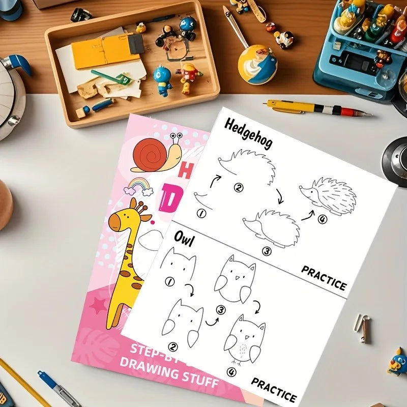 Lär dig att måla djur - Steg-För-Steg