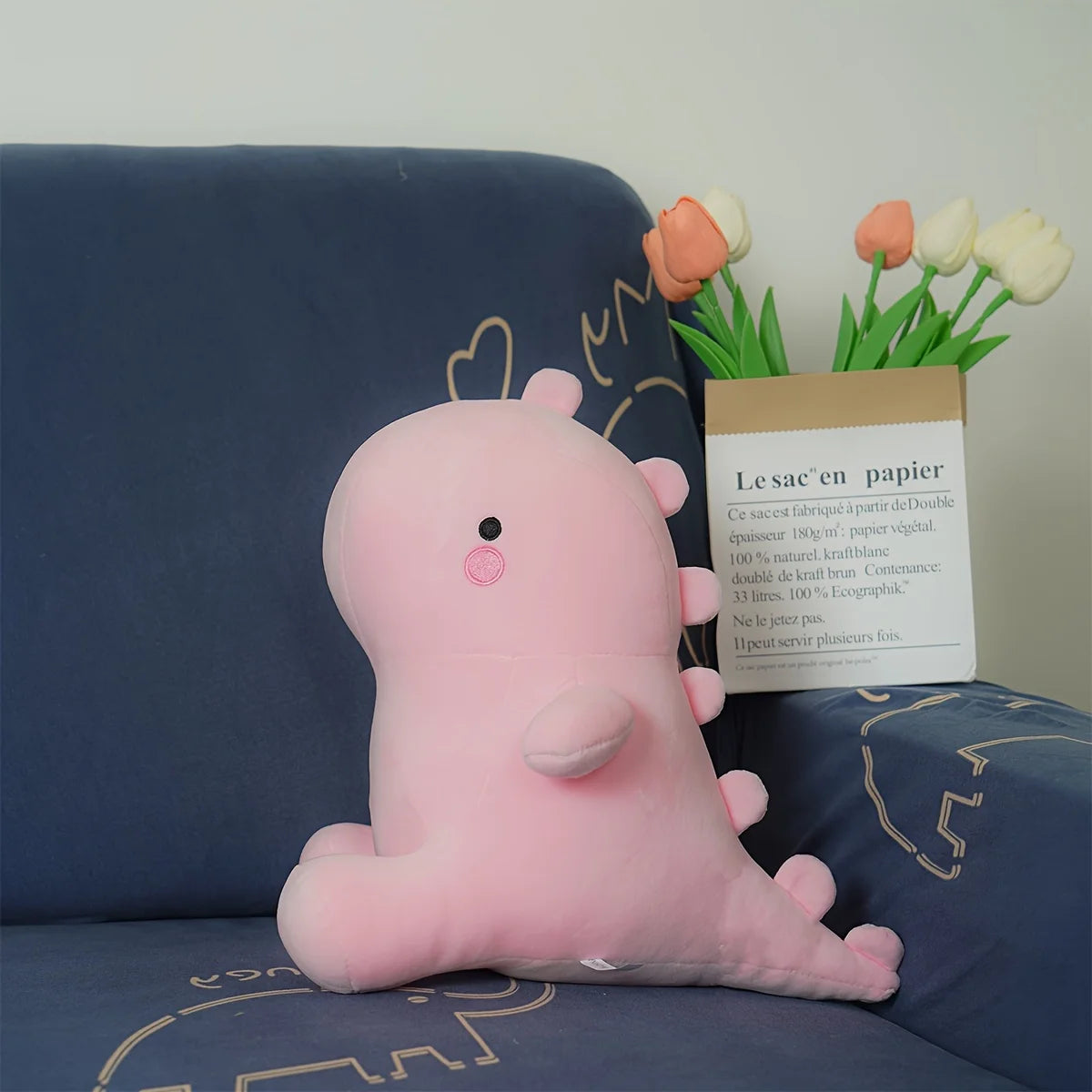 Dinosaurie, sittande (20-35 cm)