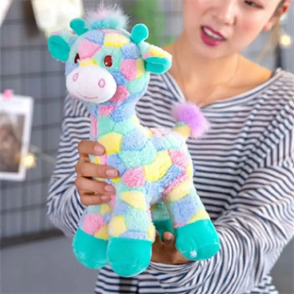 Färgglad Giraff