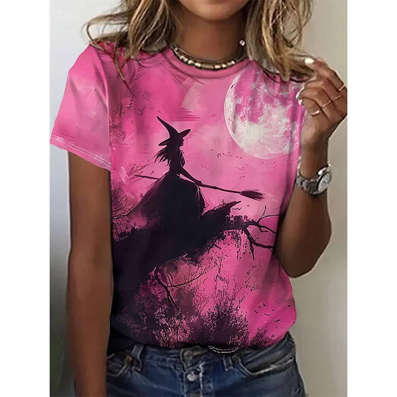 Katt, T-Shirt (3D tryck)