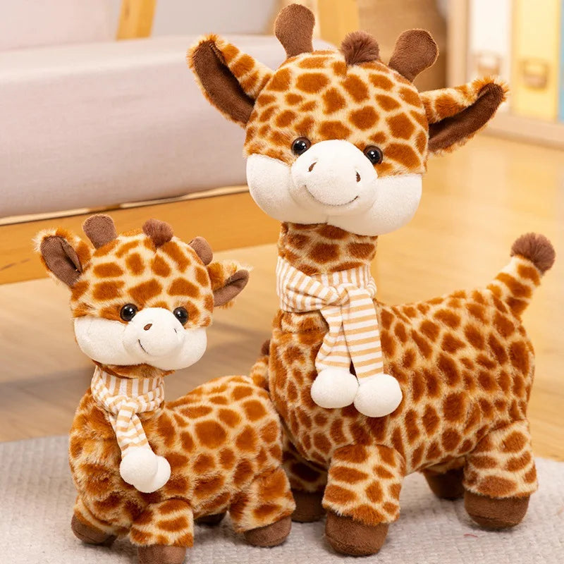 Giraff med halsduk (Olika storlekar)