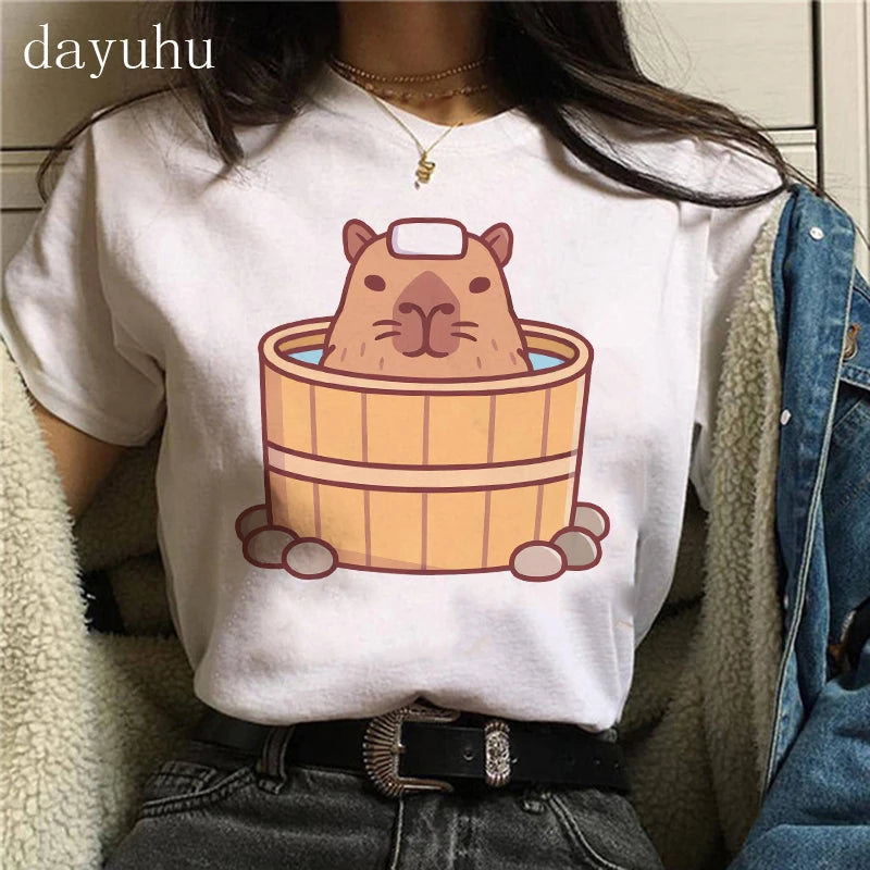 Capybara T-Shirts (Olika typer)