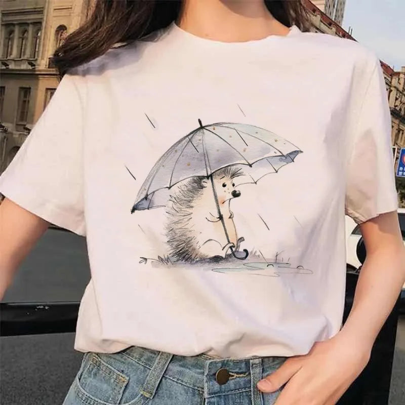 T-Shirts med igelkottar (Vuxen)