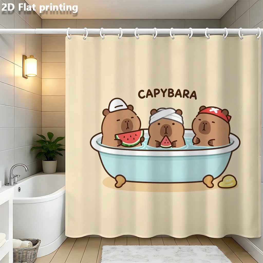 Capybara, Duschdraperi