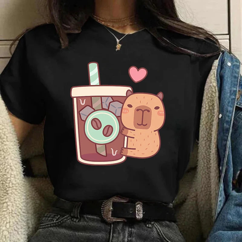Capybara T-Shirts (Olika typer)