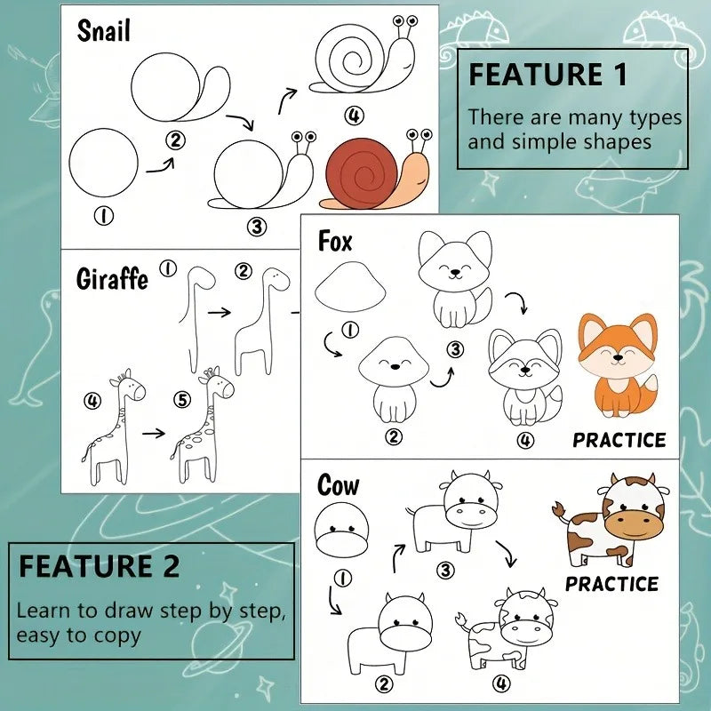 Lär dig att måla djur - Steg-För-Steg