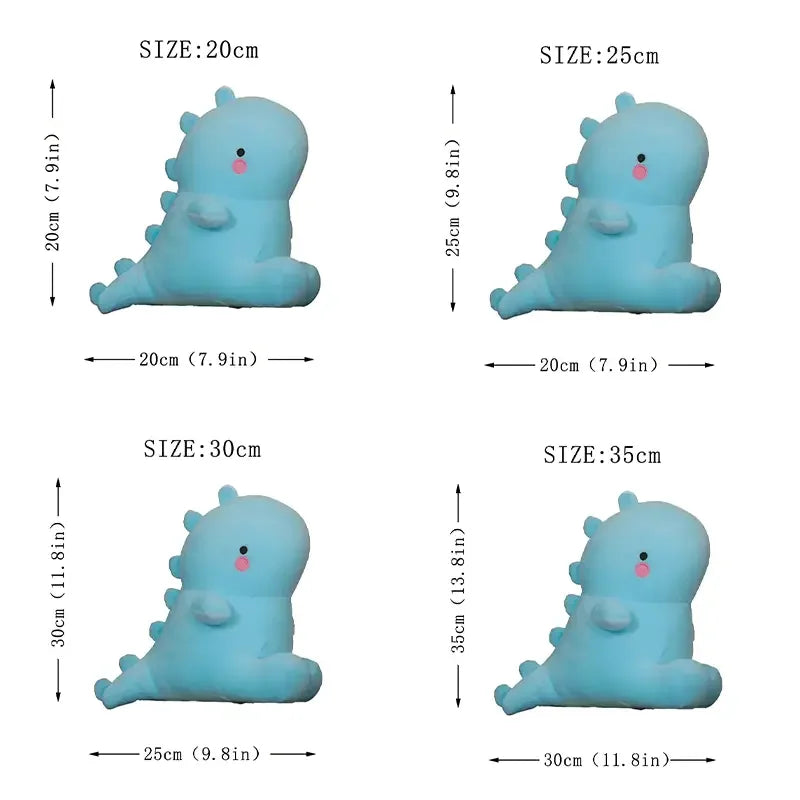 Dinosaurie, sittande (20-35 cm)