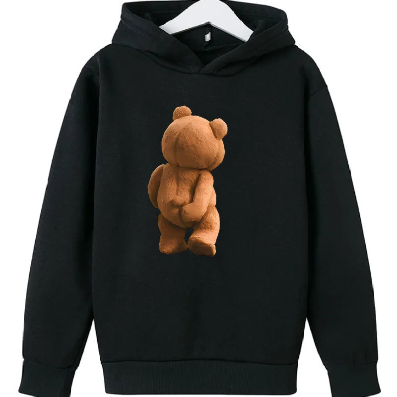 Teddybjörn kliar sig - Hoodie (Barn)
