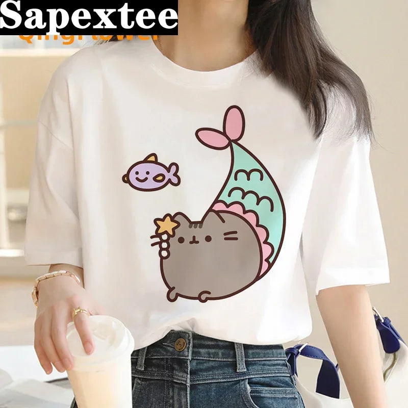 Pusheen Katt, T-Shirts