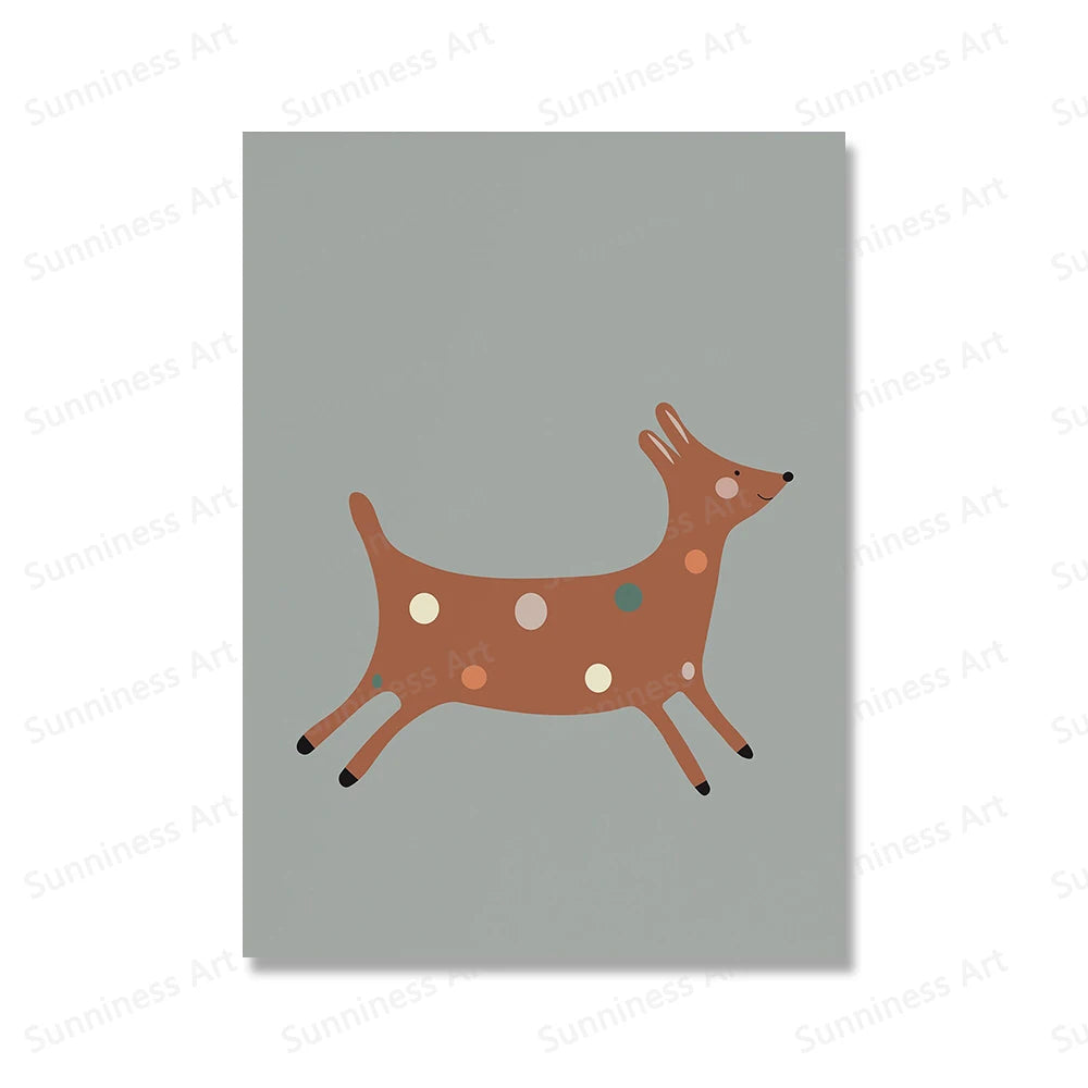 Svenska skogsdjur - Tavlor