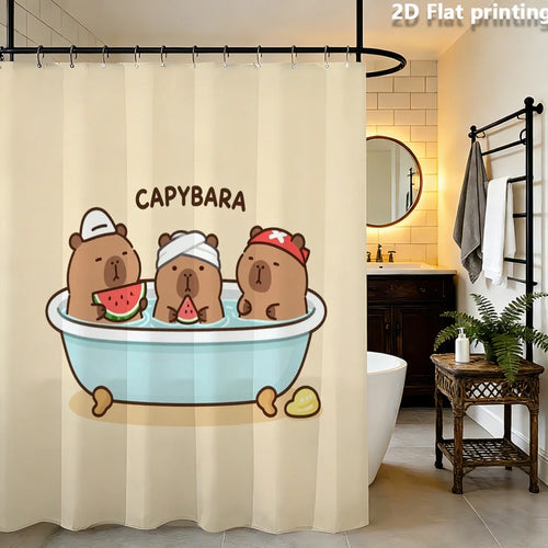Capybara, Duschdraperi