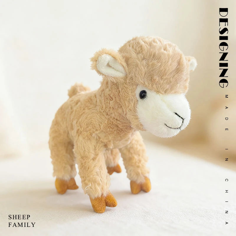 Fluffiga lamm & alpackor (25 cm)