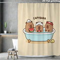 Capybara, Duschdraperi