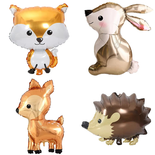 Ballonger med svenska skogsdjur