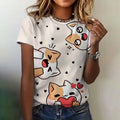 Kawaii katter, T-Shirts