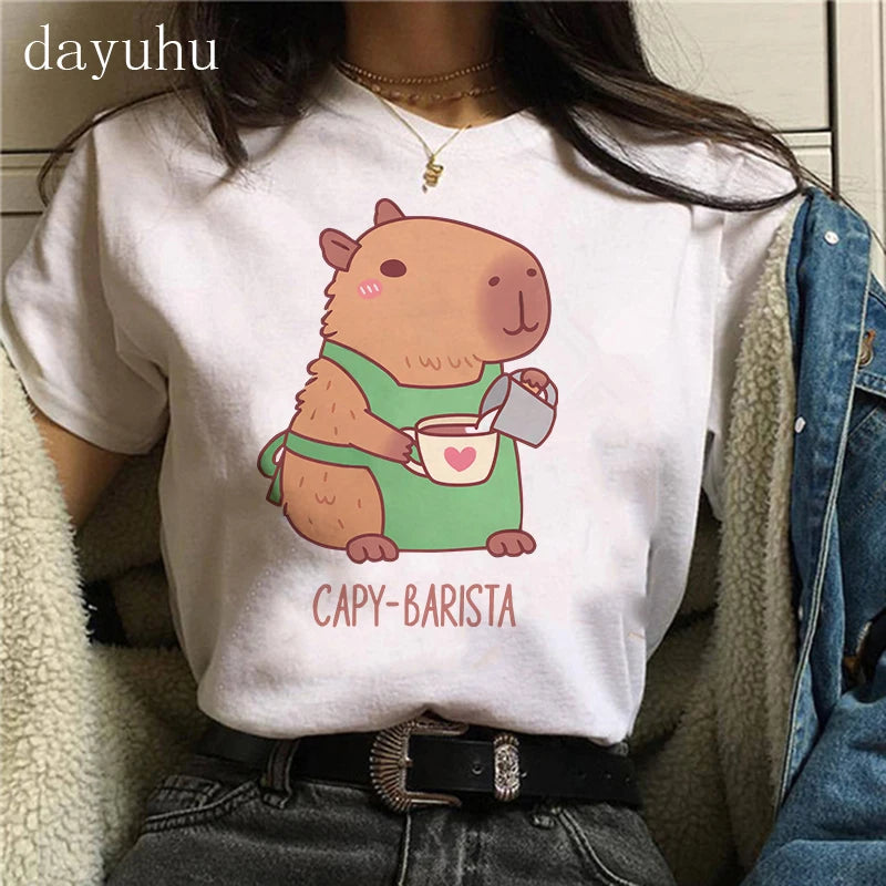 Capybara T-Shirts (Olika typer)