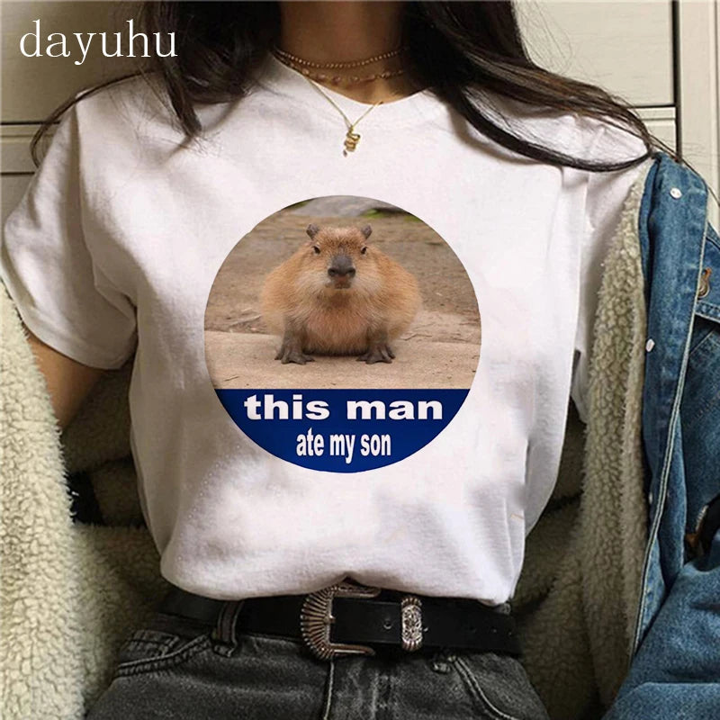 Capybara T-Shirts (Olika typer)
