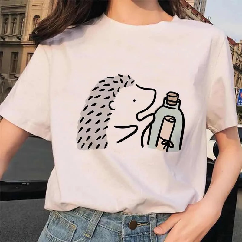 T-Shirts med igelkottar (Vuxen)