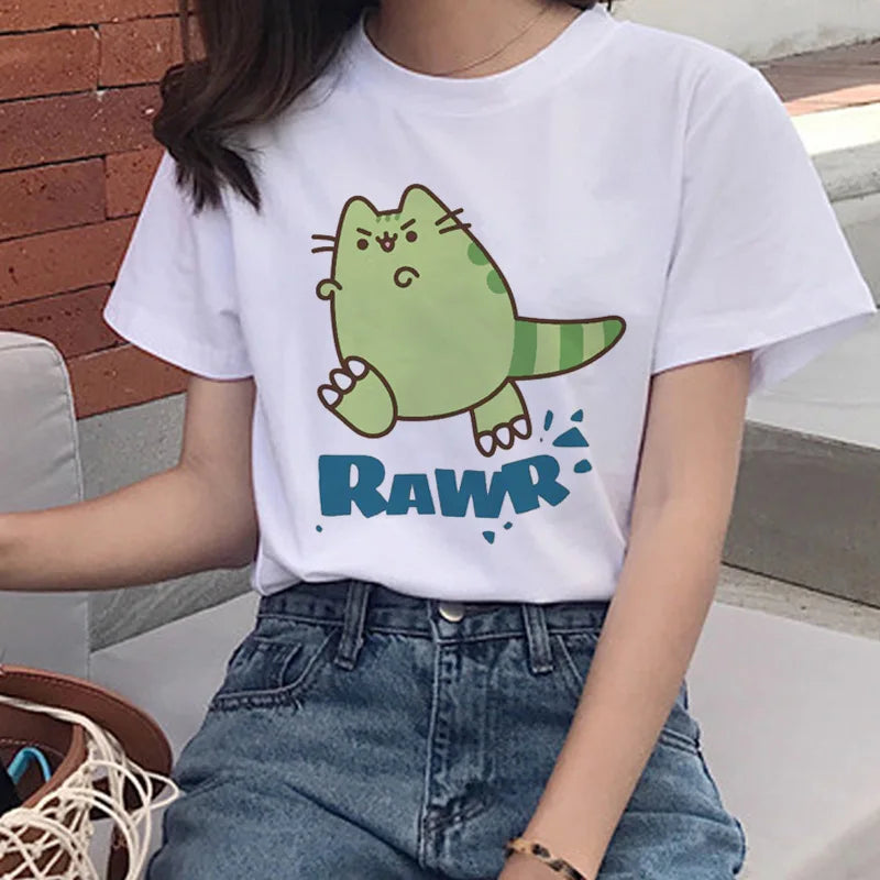 Pusheen Katt, T-shirt