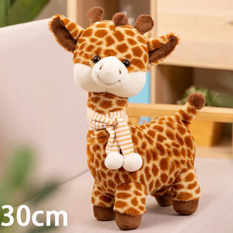 Giraff med halsduk (Olika storlekar)