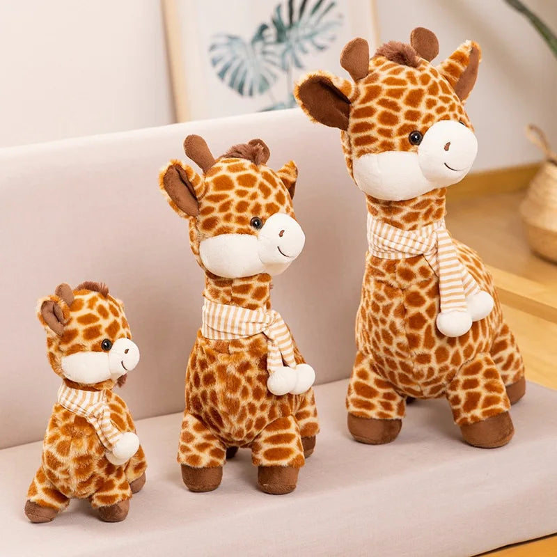 Giraff med halsduk (Olika storlekar)
