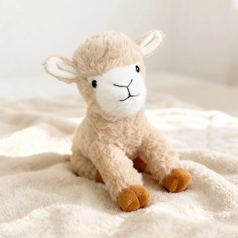 Fluffiga lamm & alpackor (25 cm)