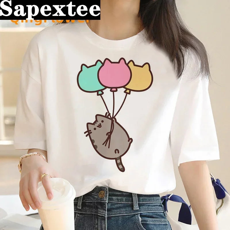 Pusheen Katt, T-Shirts