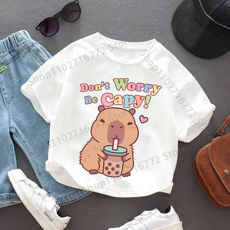 Kapybara, T-Shirt (Barn)