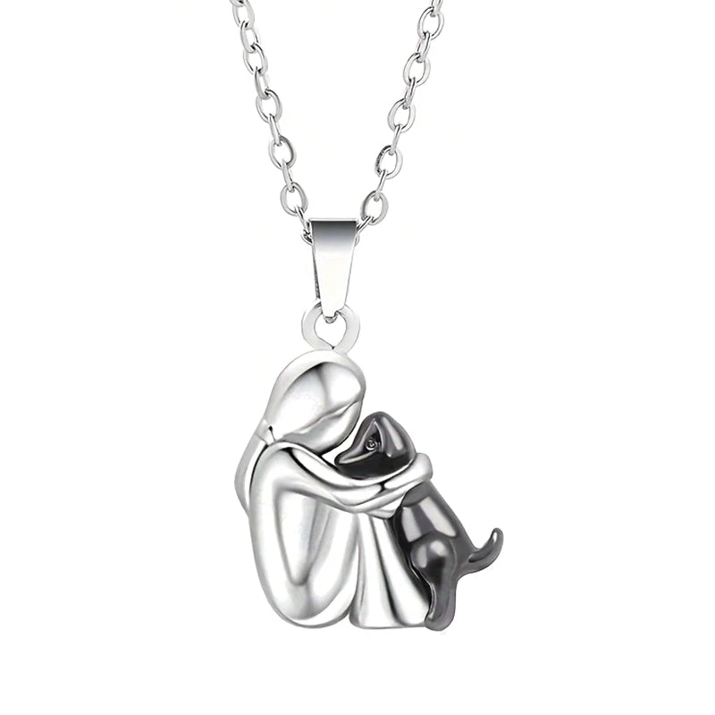 Halsband, armband m.m. (Kvinna+Hund)