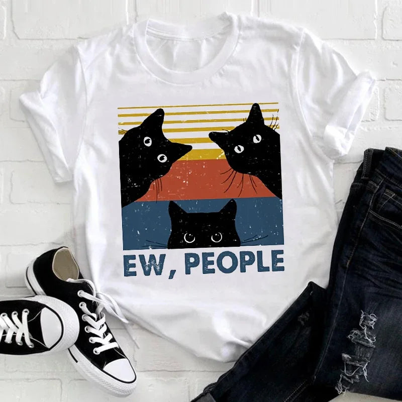 Osociala katter, T-Shirts