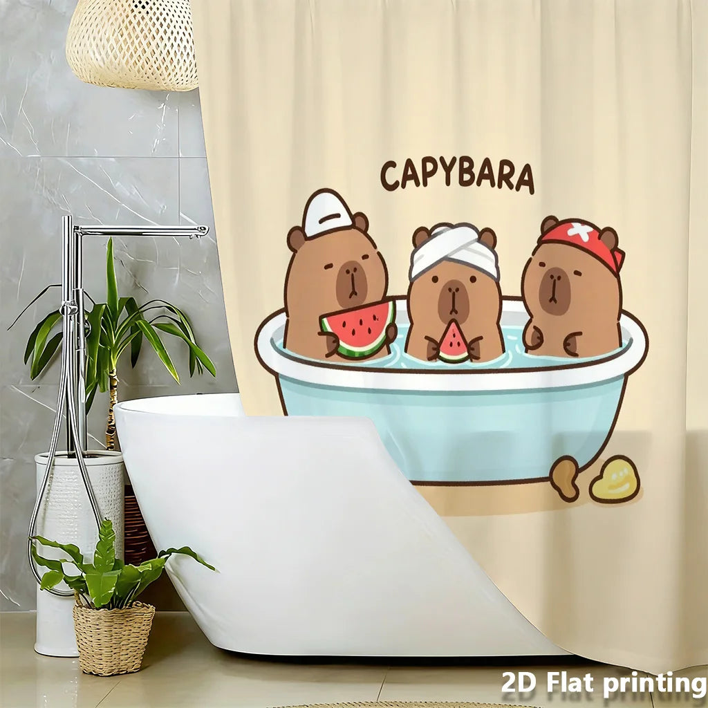 Capybara, Duschdraperi